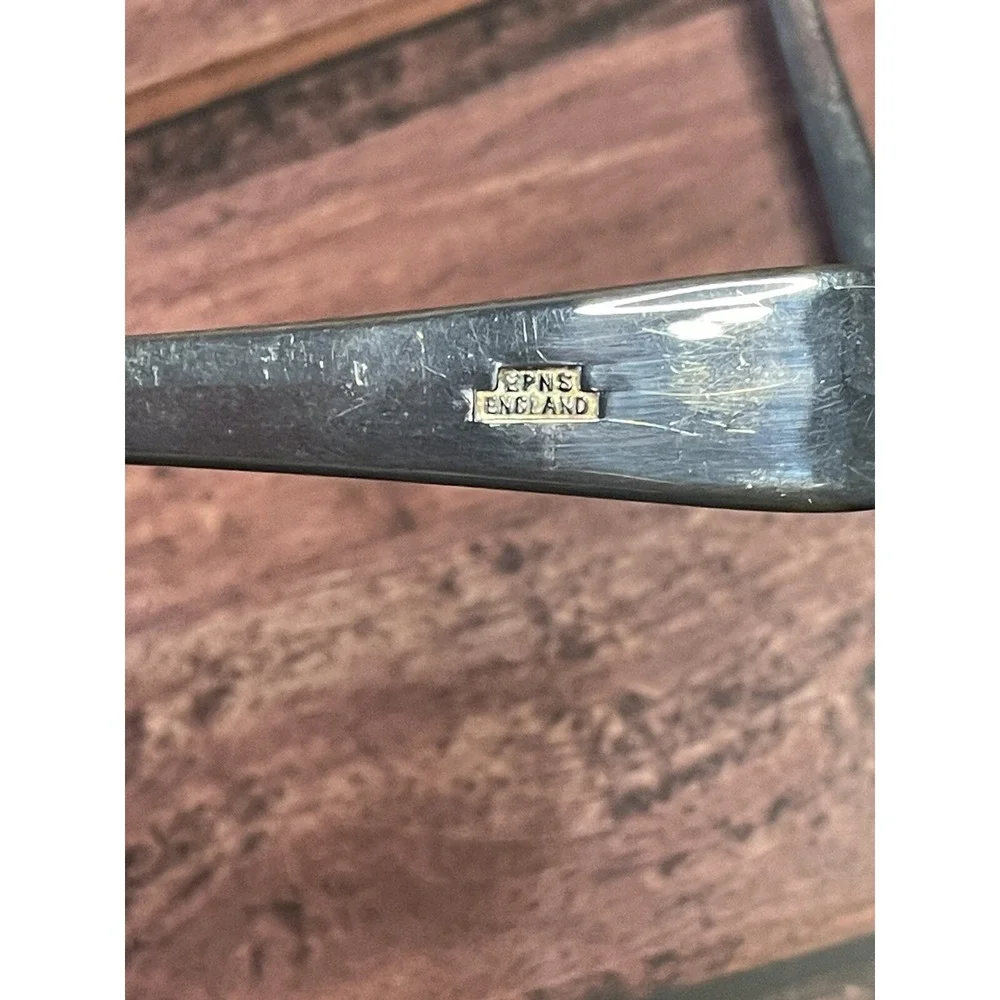Vintage E P N S Made In England Spoon And Fork 9